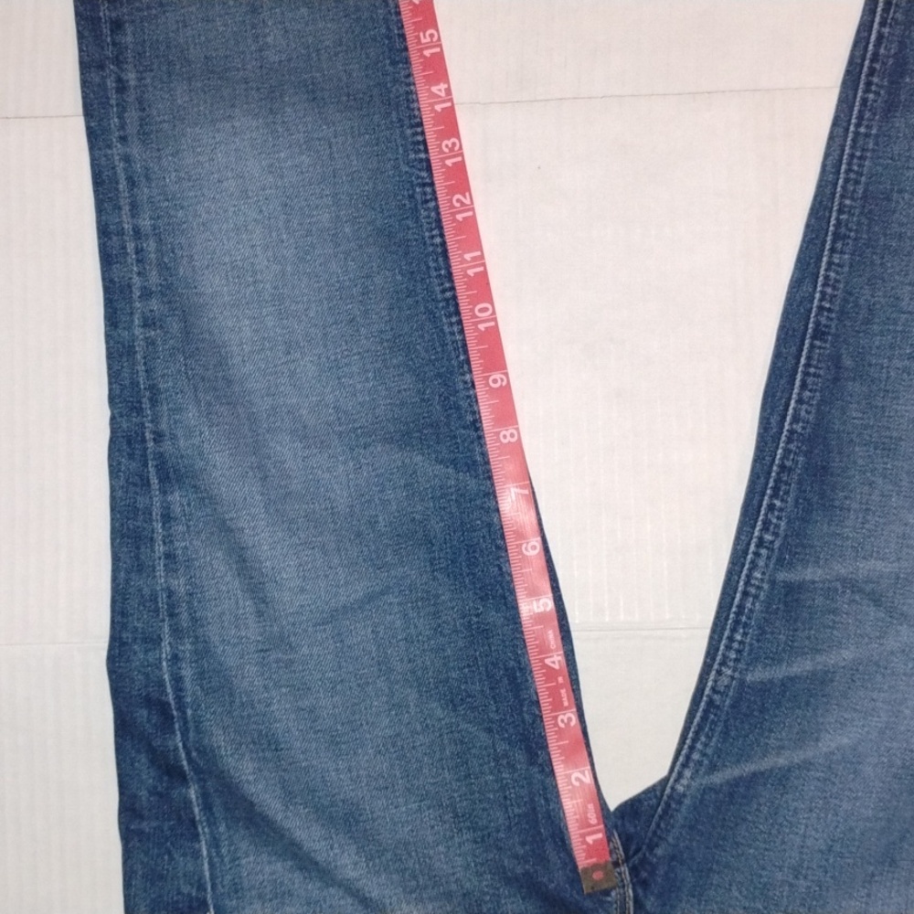 MOTHER High-Rise Women's Jeans in Light Blue Denim - Picture 6 of 16